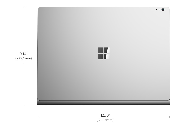 surface laptop go dimensions
